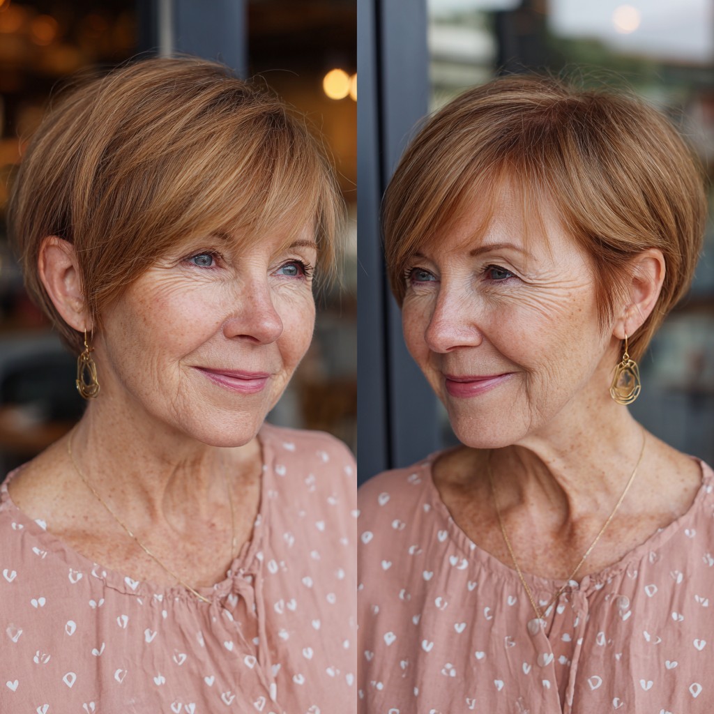 Charming Textured Bob with Soft Layers
