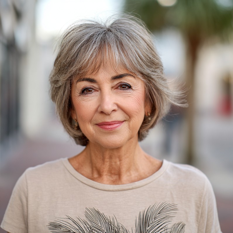 Chic Soft Textured Bixie with Subtle Layers