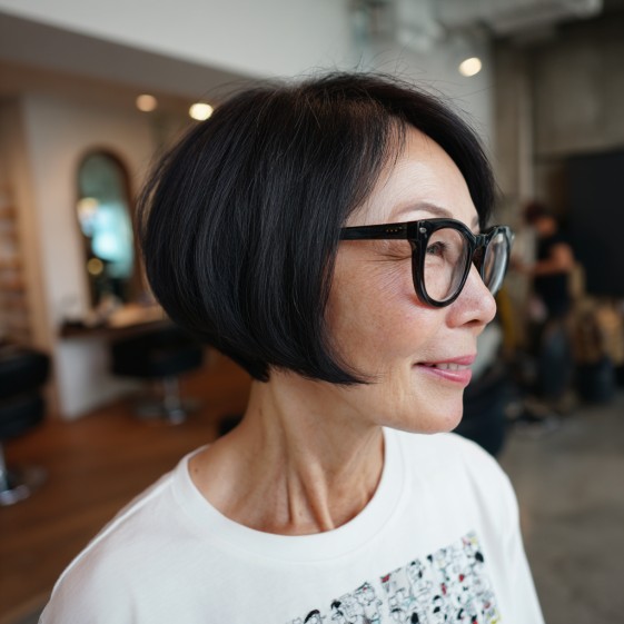 Elegant Textured Bob with Soft Edges