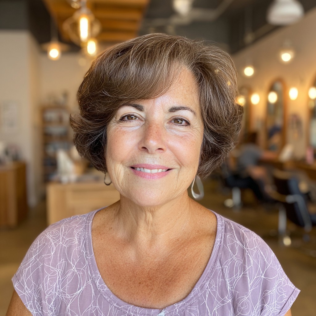 Elegant Textured Bob with Soft Volume