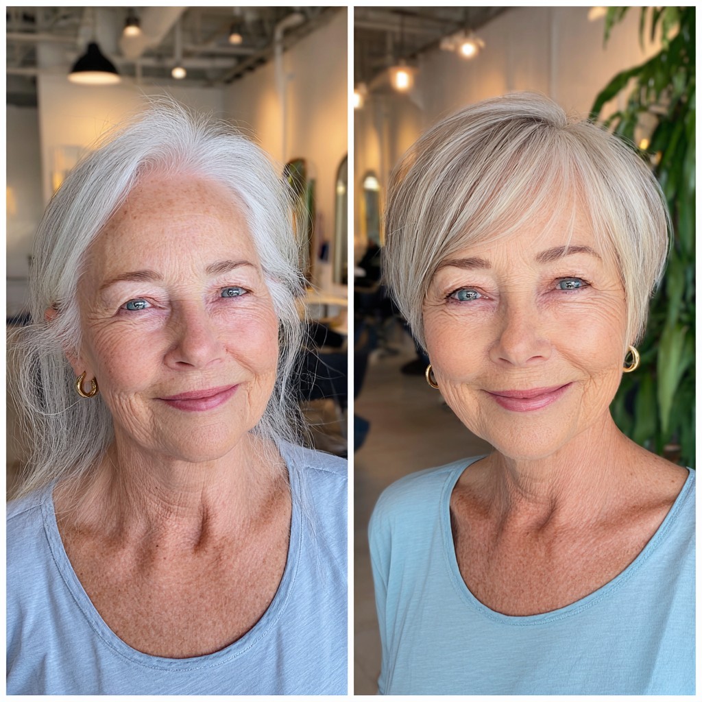 Modern Textured Pixie with Soft Bangs