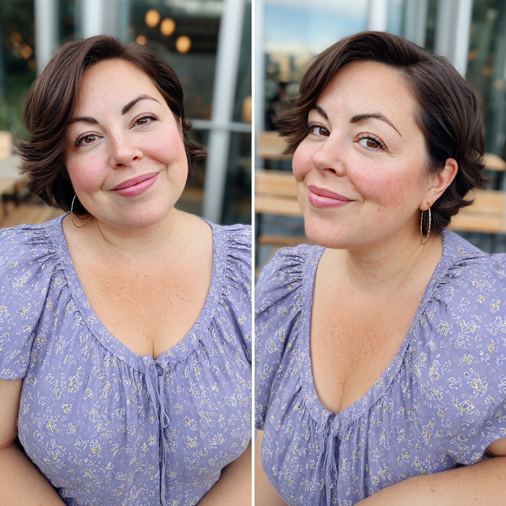 Chic Textured Bob with Soft Waves