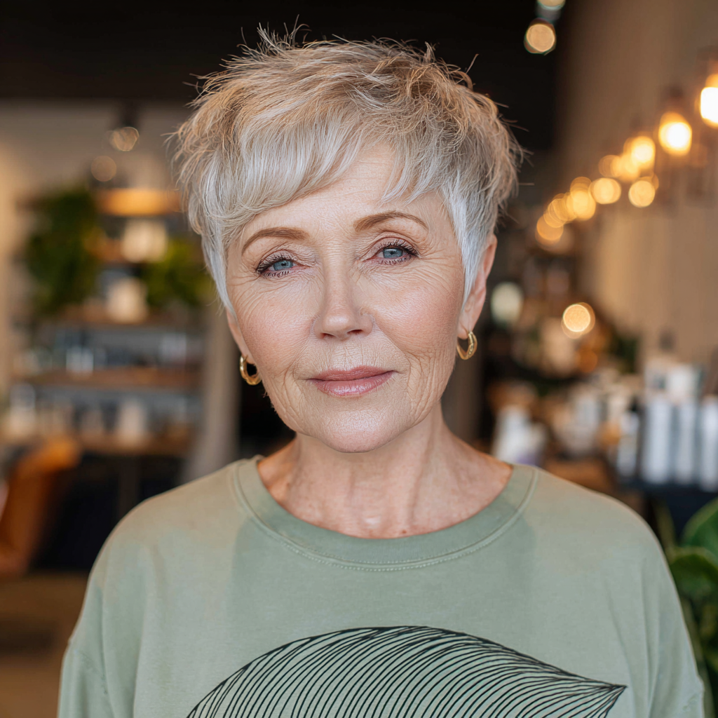 Chic Textured Short Cut with Soft Layers