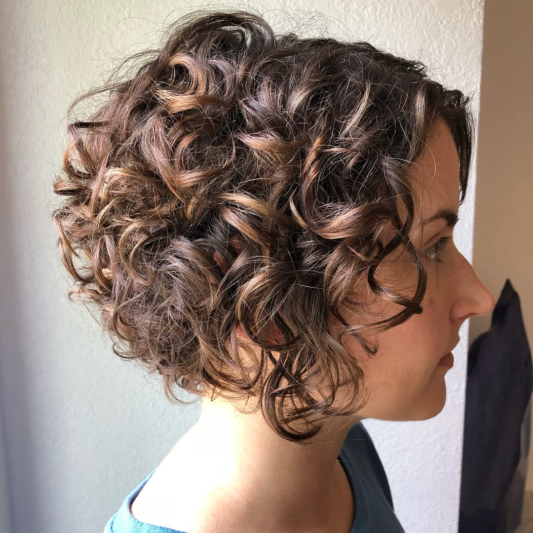 Modern Curly Shag with Defined Ringlets