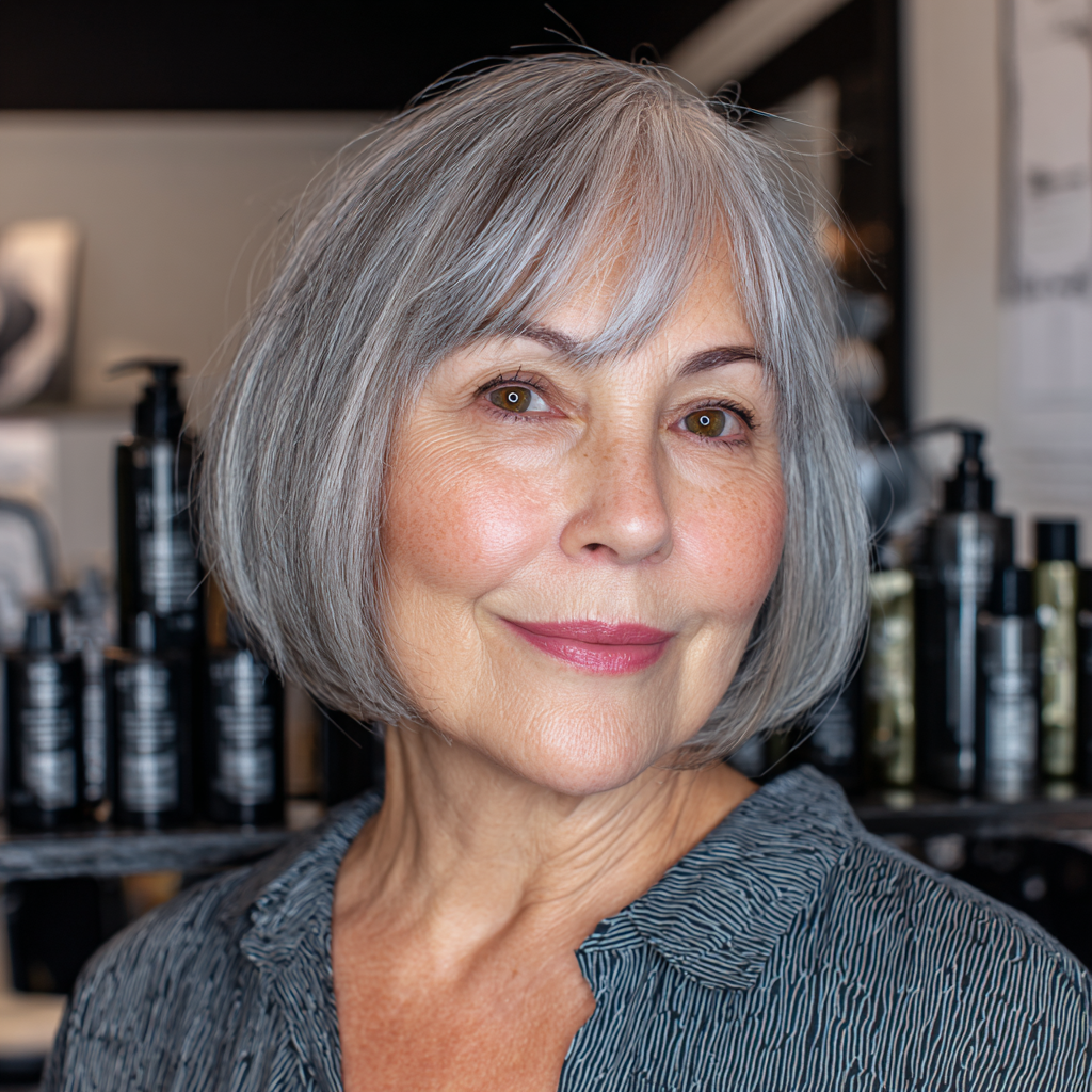 Modern Textured Bob with Soft Layers