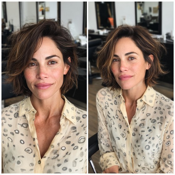 Textured Shaggy Bob with Soft Layers and Natural Movement