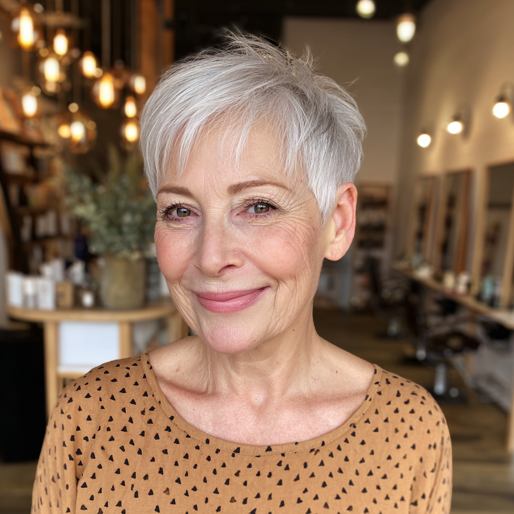 Chic Textured Pixie with Soft Layers