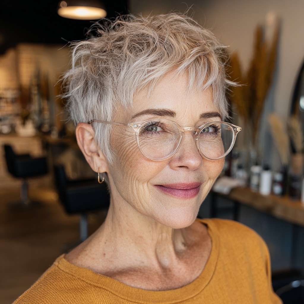Chic Textured Pixie with Soft Layers