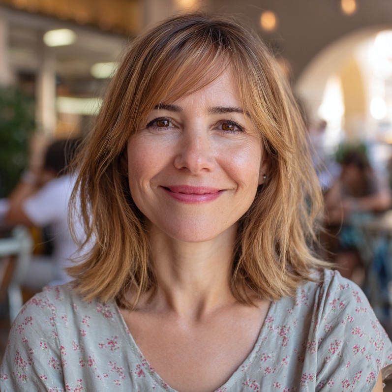 Soft Textured Mid-Length Cut with Face-Framing Layers