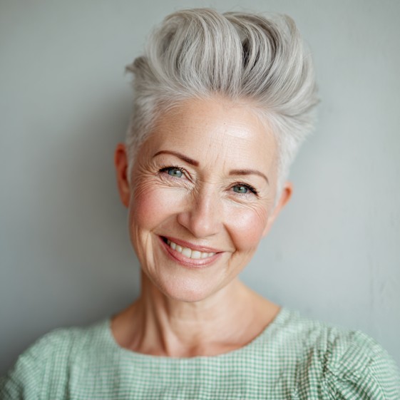 Bold Textured Quiff with Tapered Sides