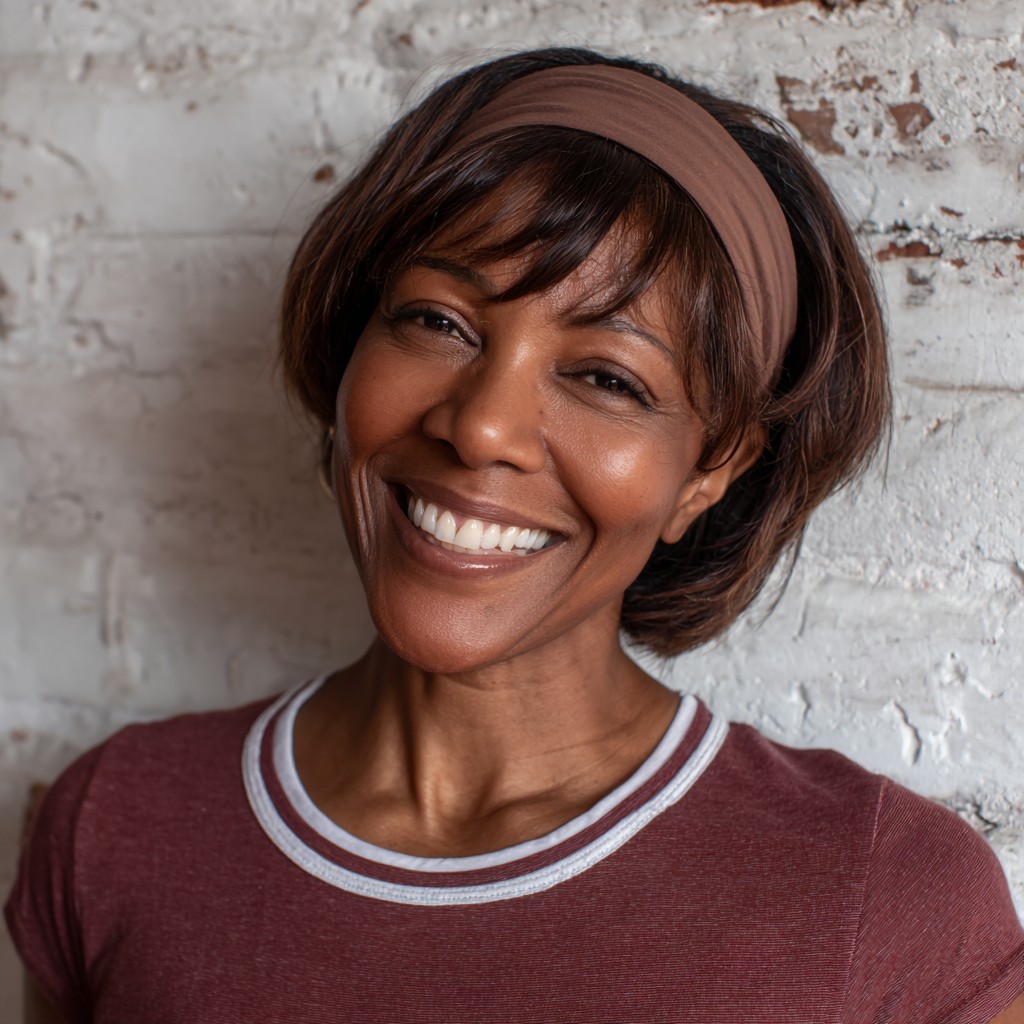Chic Layered Bob with Subtle Bangs