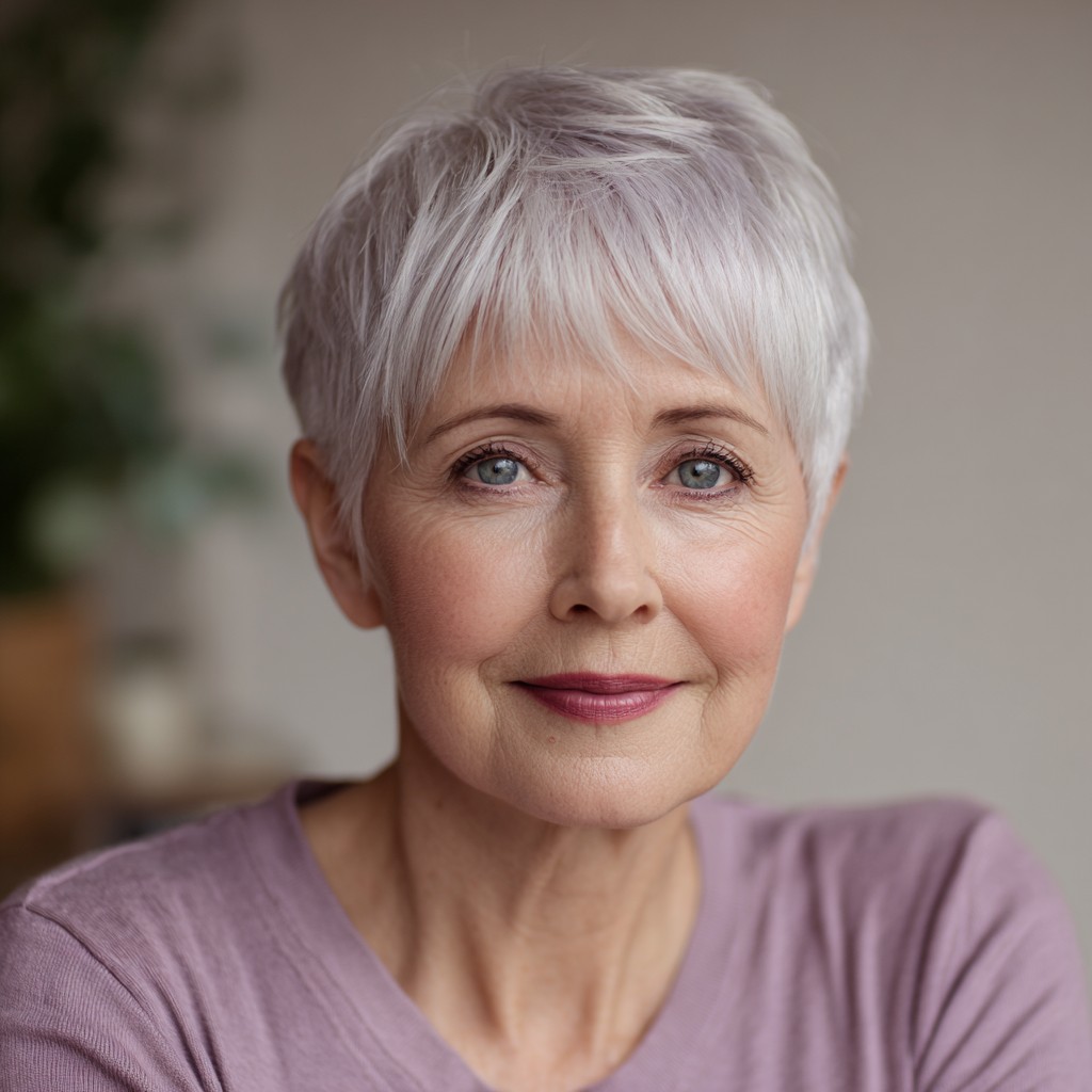 Chic Softly Textured Pixie Cut for Effortless Style