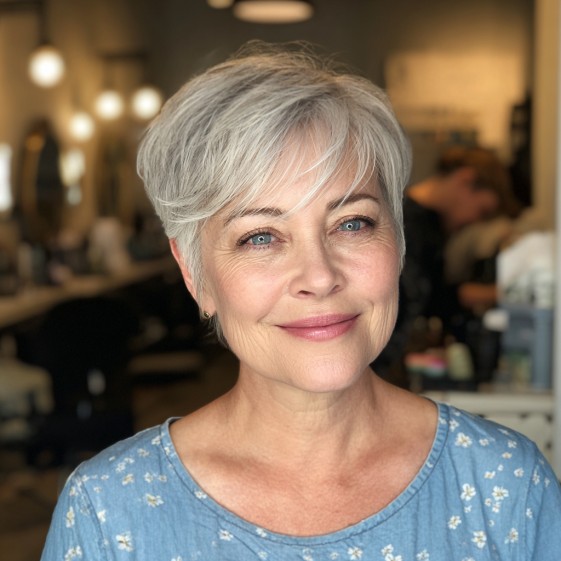 Effortless Textured Pixie with Soft Layers