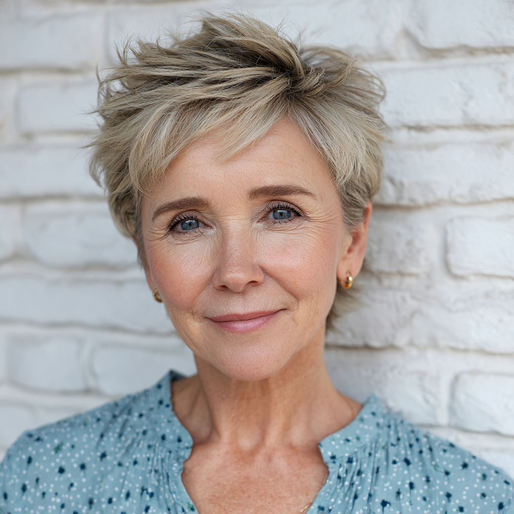 Freshly Textured Short Cut with Lively Layers