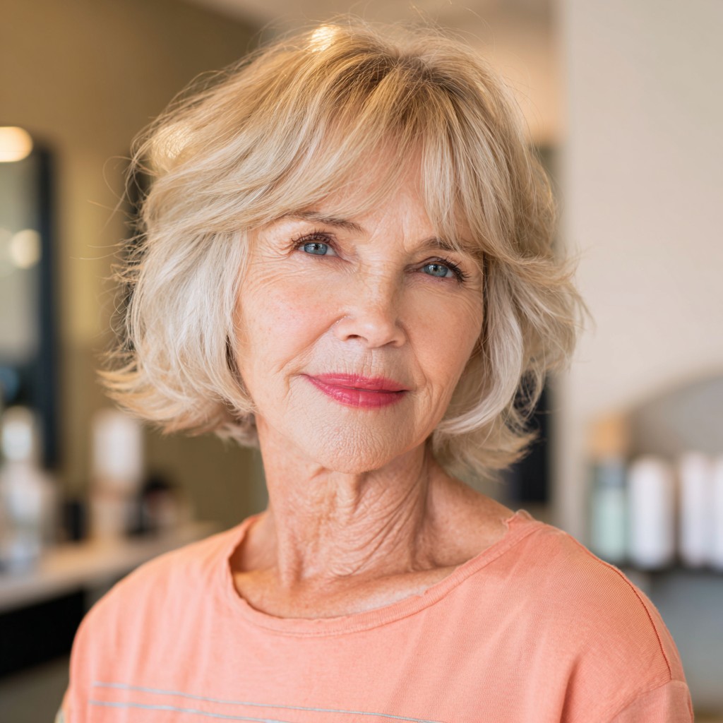 Soft Textured Shag with Wispy Layers