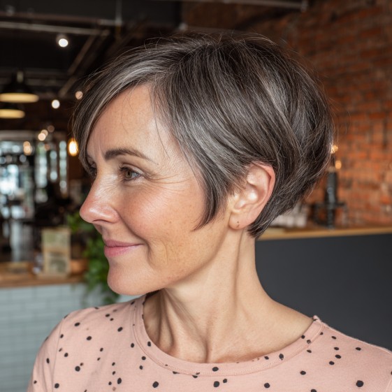Stylish Textured Pixie with Soft Layers