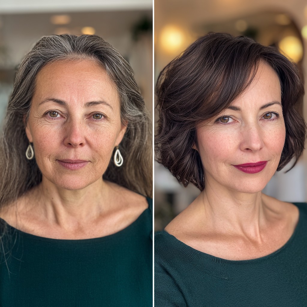 Stylish Wavy Bob with Soft Layers