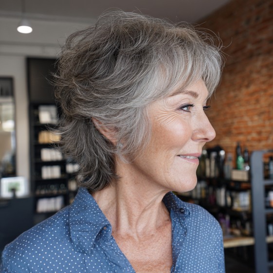 Textured Shag Cut with Soft Layers