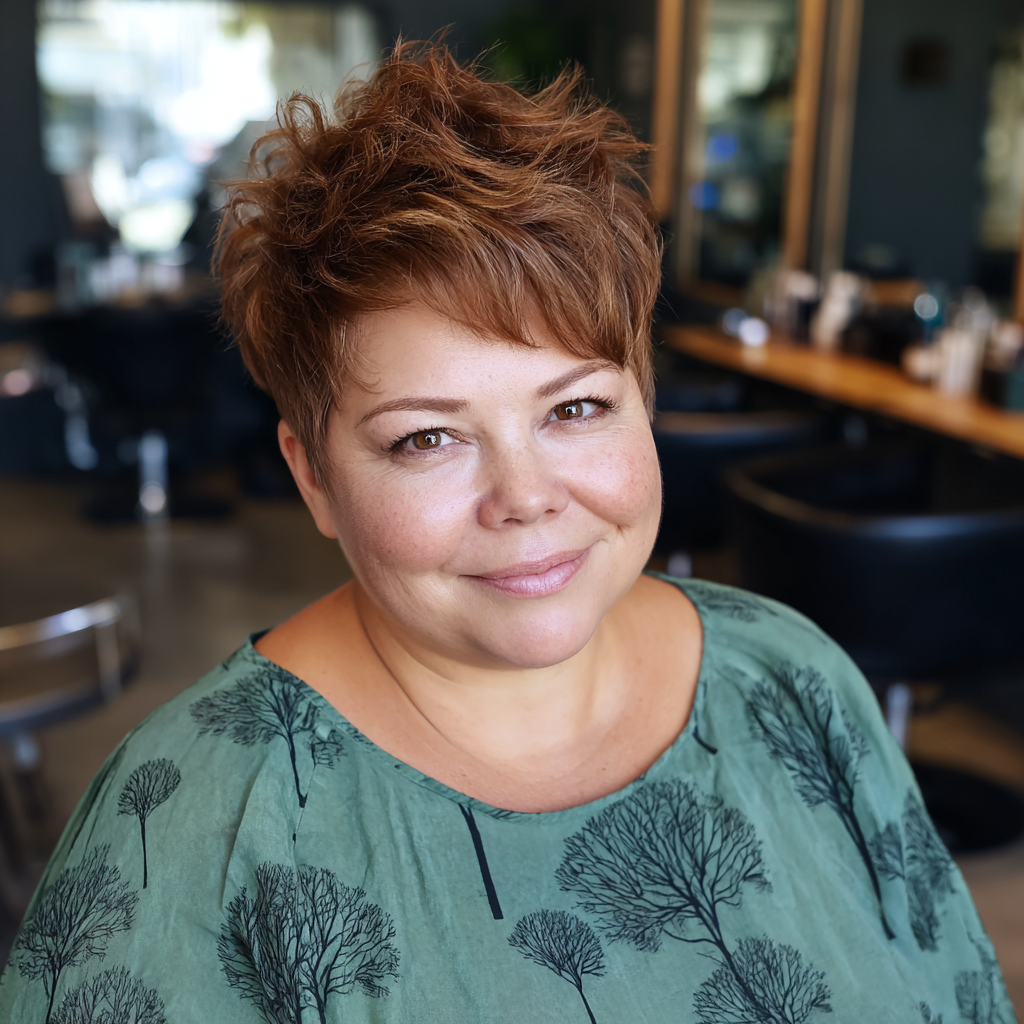 Textured Short Cut with Lively Layers