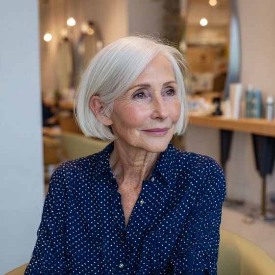 Chic Jaw-Length Cut with Soft Textured Layers