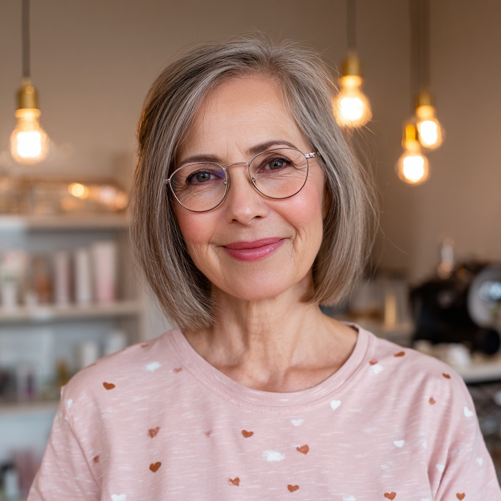 Chic Textured Bob with Subtle Layers