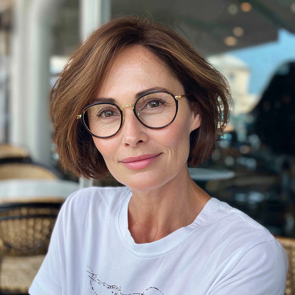 Chic Textured Bob with Soft Waves