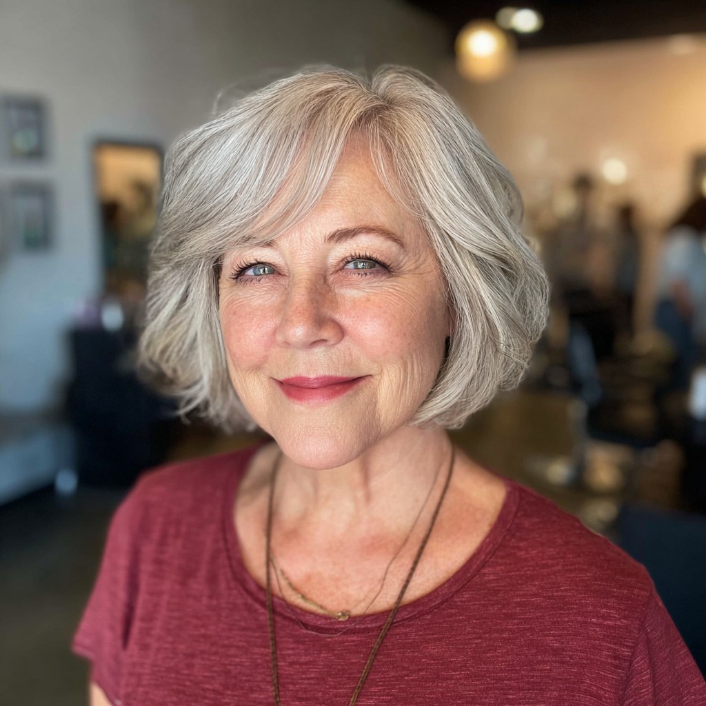 Soft Textured Bob with Subtle Waves