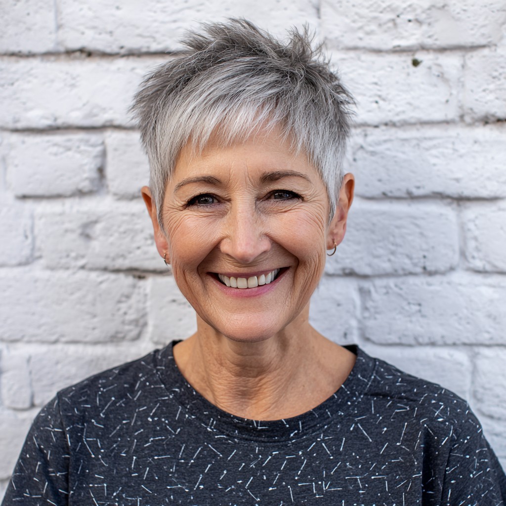 Chic Textured Short Pixie with Delicate Layers