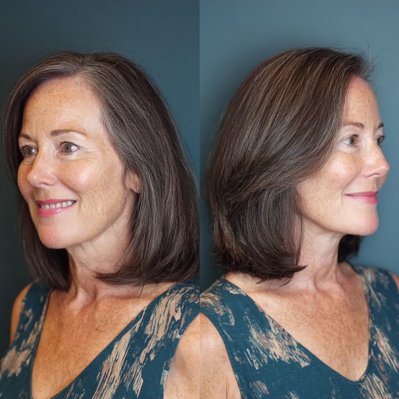 Classic Blunt Lob with Soft Movement