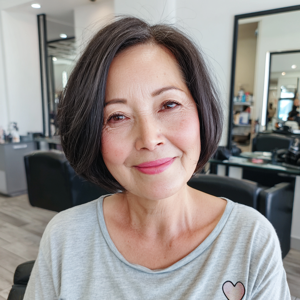 Elegant Soft Bob with Subtle Volume