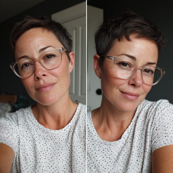 Modern Textured Pixie Cut with Defined Edges
