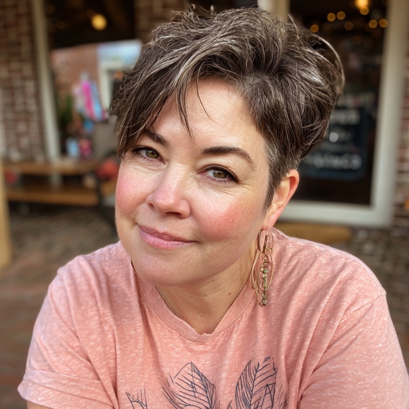 Modern Textured Pixie Cut with Soft Layers