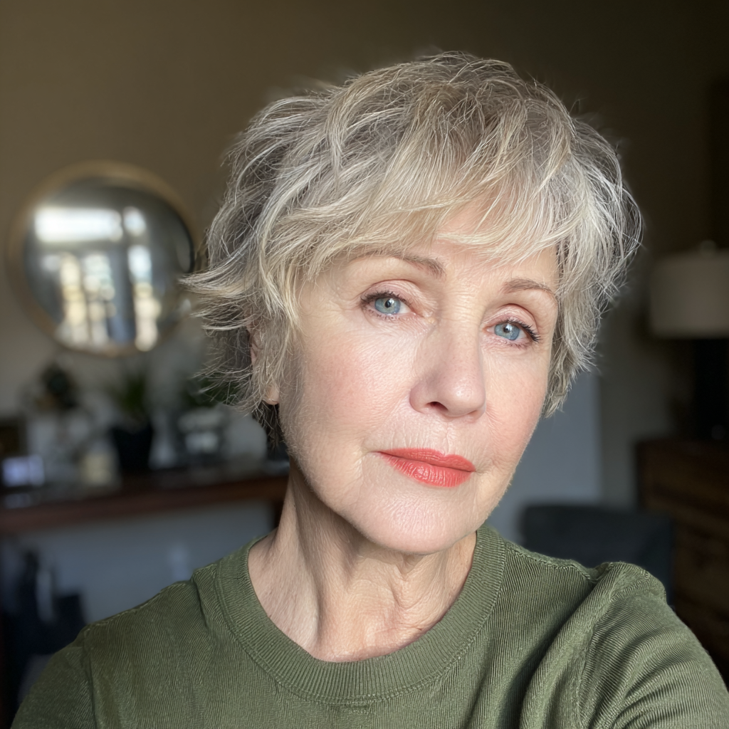 Modern Textured Short Cut with Light Layers