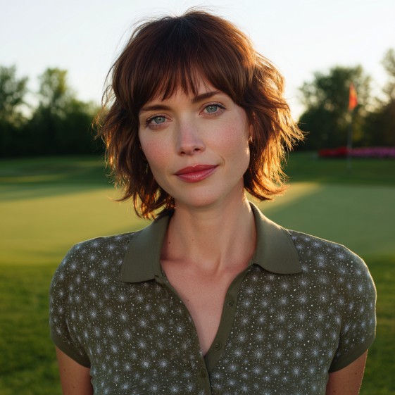 Playful Textured Crop with Soft Bangs