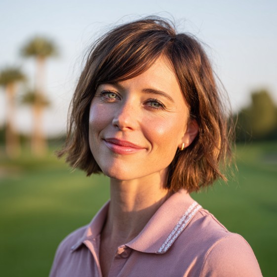 Softly Textured Shoulder-Length Bob with Subtle Waves