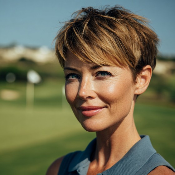 Stylish Textured Pixie Cut with Soft Volume