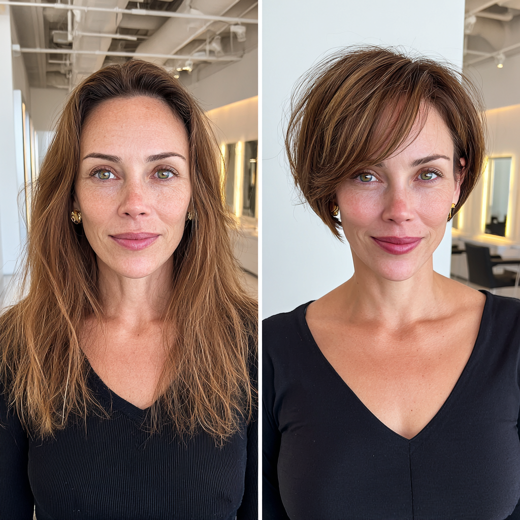 Modern Textured Bob with Subtle Layers