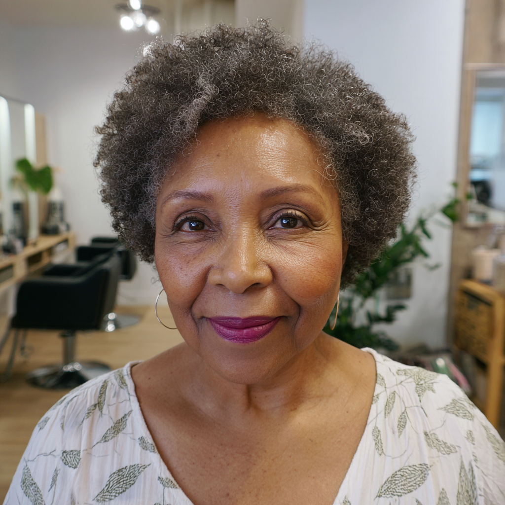 Chic Curly Crop with Defined Texture