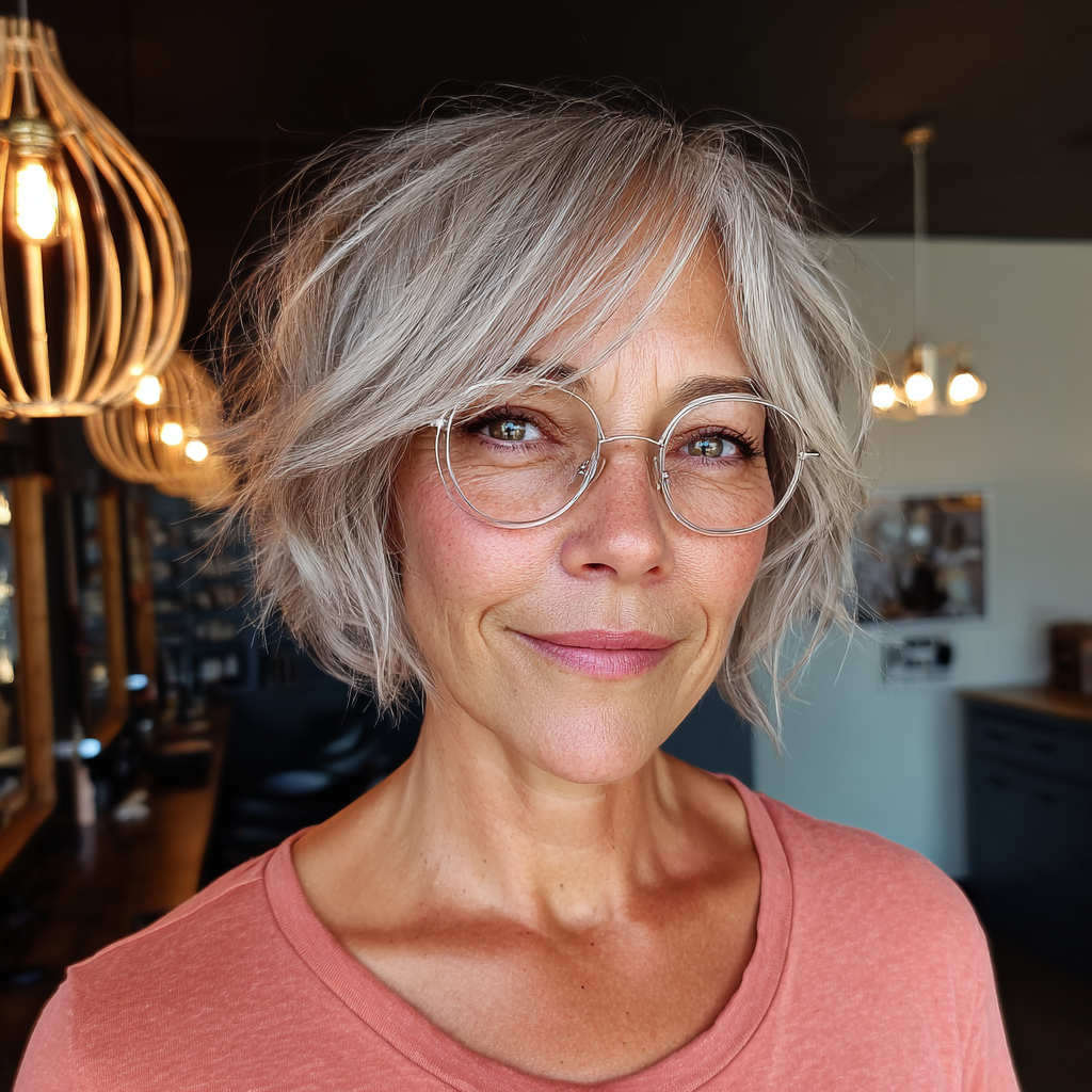 Chic Soft Textured Bob with Subtle Layers
