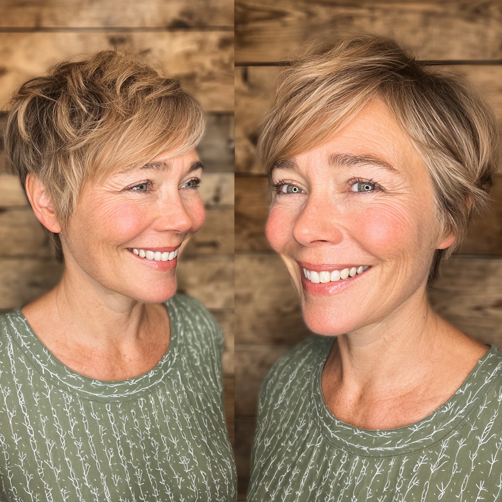 Chic Tapered Pixie with Effortless Texture