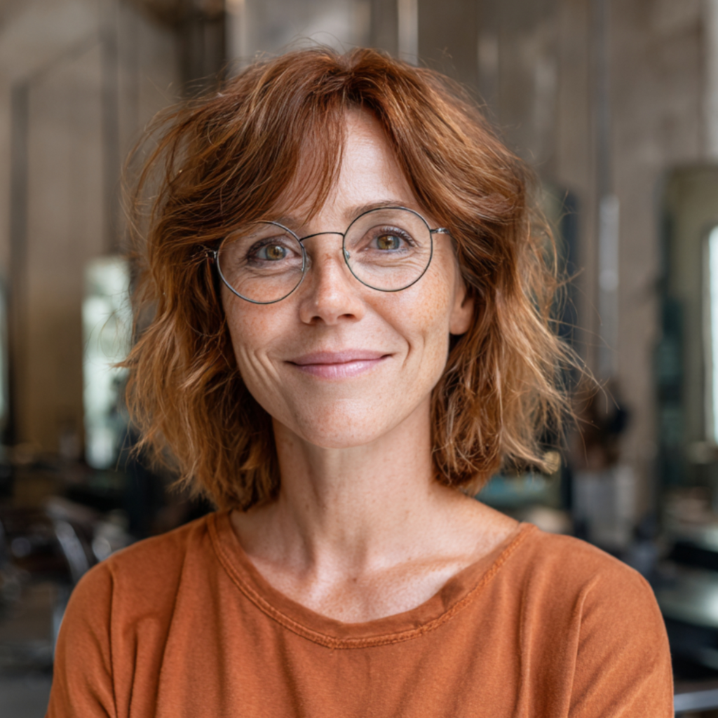 Dynamic Shaggy Bob with Soft Curling Layers