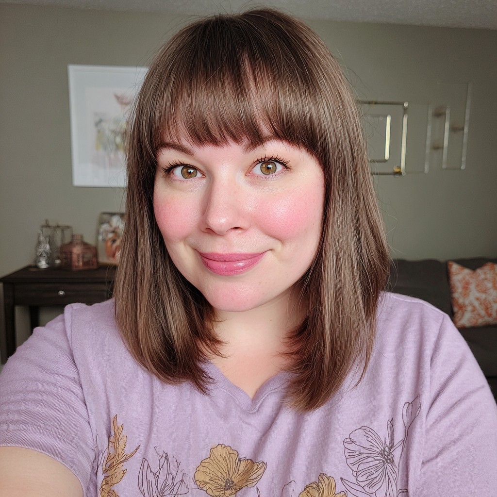Modern Blunt Cut with Soft Bangs