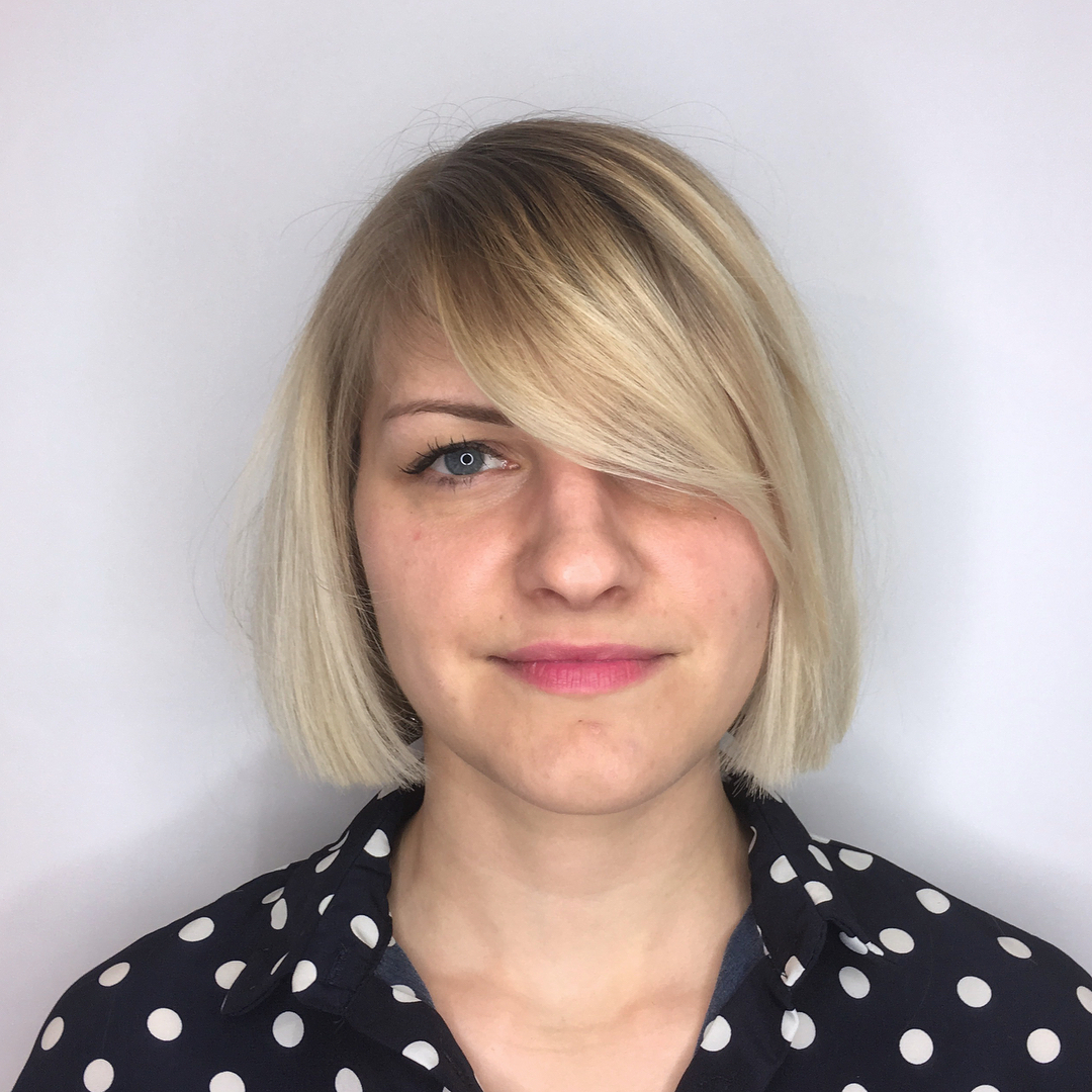 Stylish Asymmetrical Bob with Soft Side Bangs