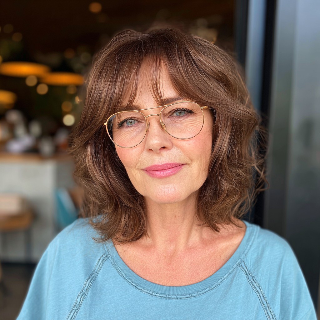 Textured Bob with Soft Face-Framing Layers