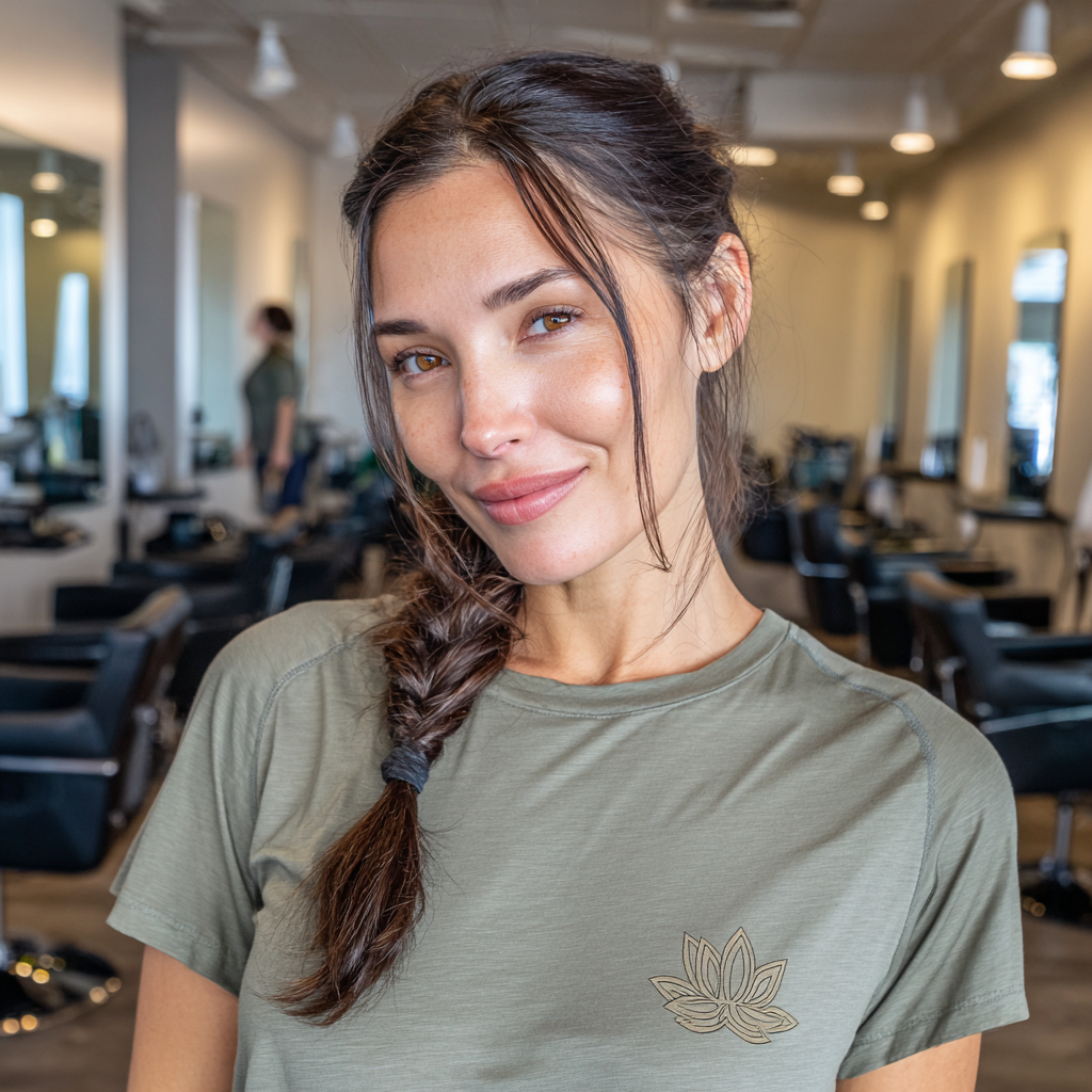 Casual Side Braid with Soft Face-Framing Tendrils