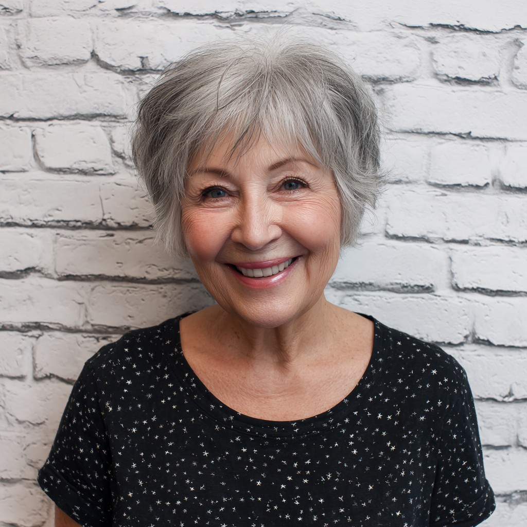 Charming Soft Textured Pixie Cut with Volume