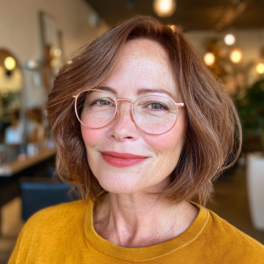 Elegant Textured Bob with Soft Layers