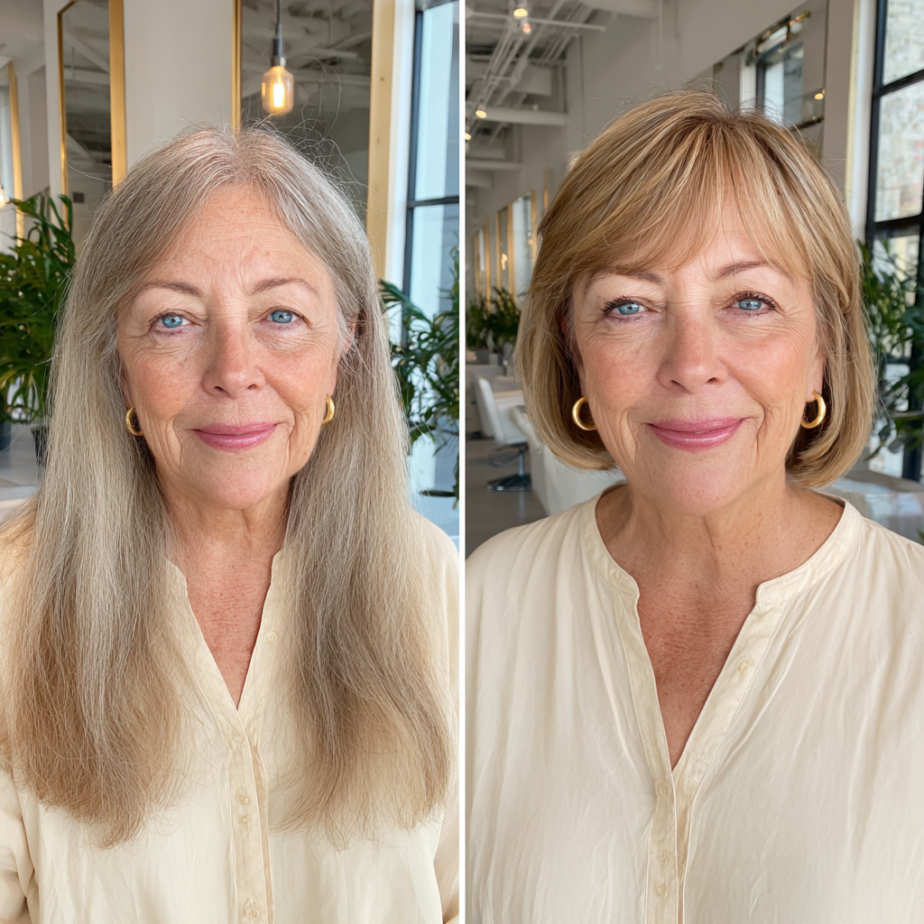 Elegant Textured Bob with Subtle Layers