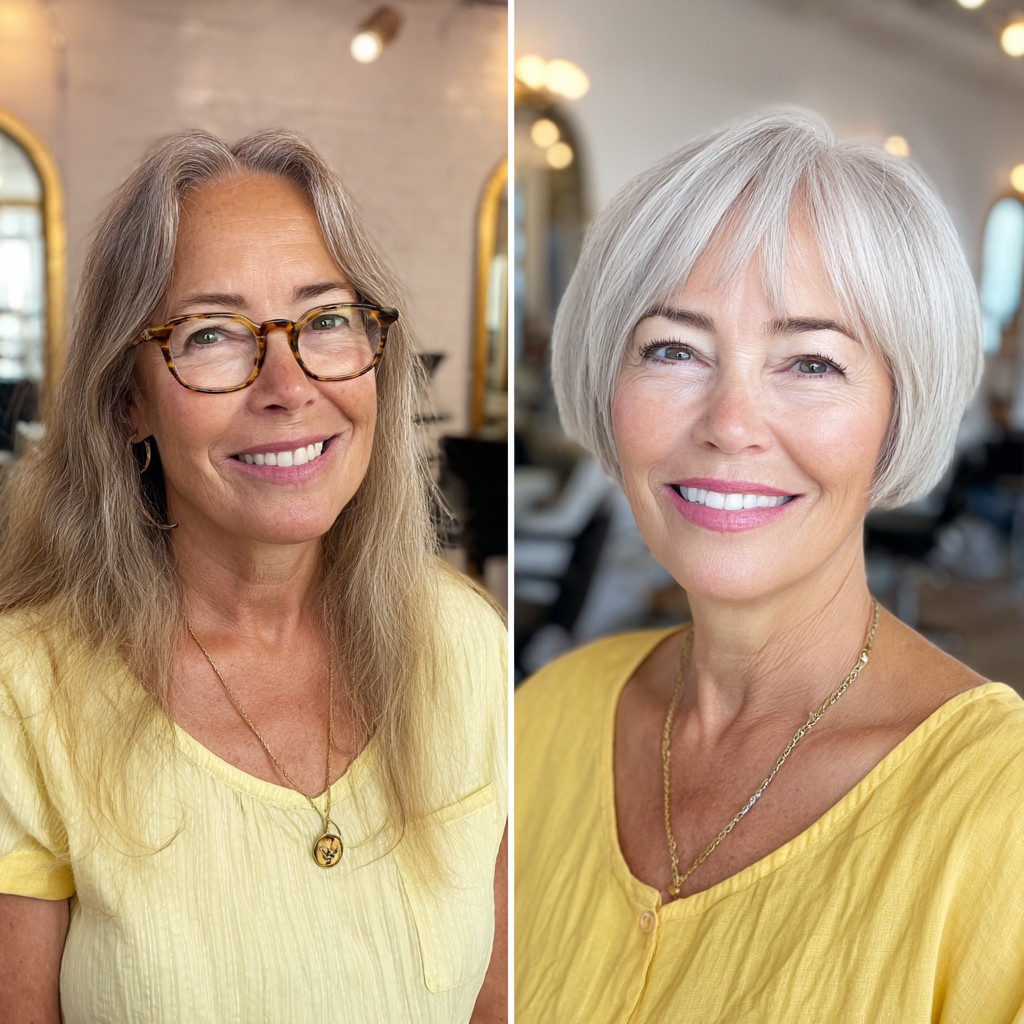 Modern Textured Bob with Flipped Ends