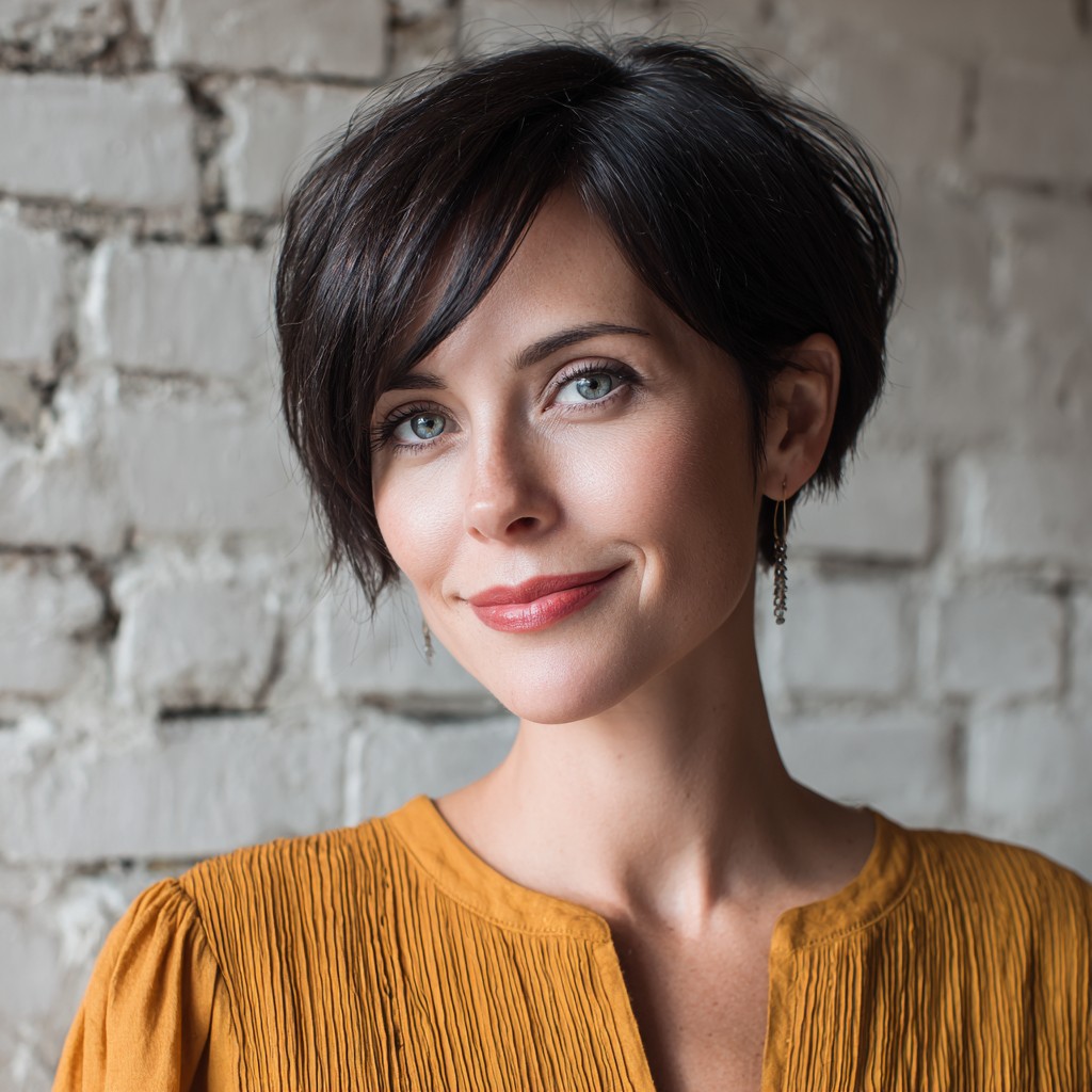 Modern Textured Short Bob with Soft Layers